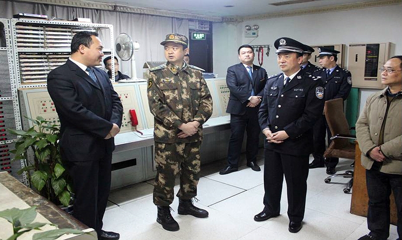 副市长马宏带队率队检查汇东大酒店节后消防安全